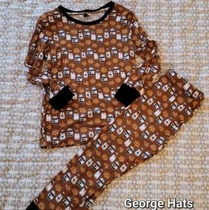 George Hats | Bamboo PJs | 4T